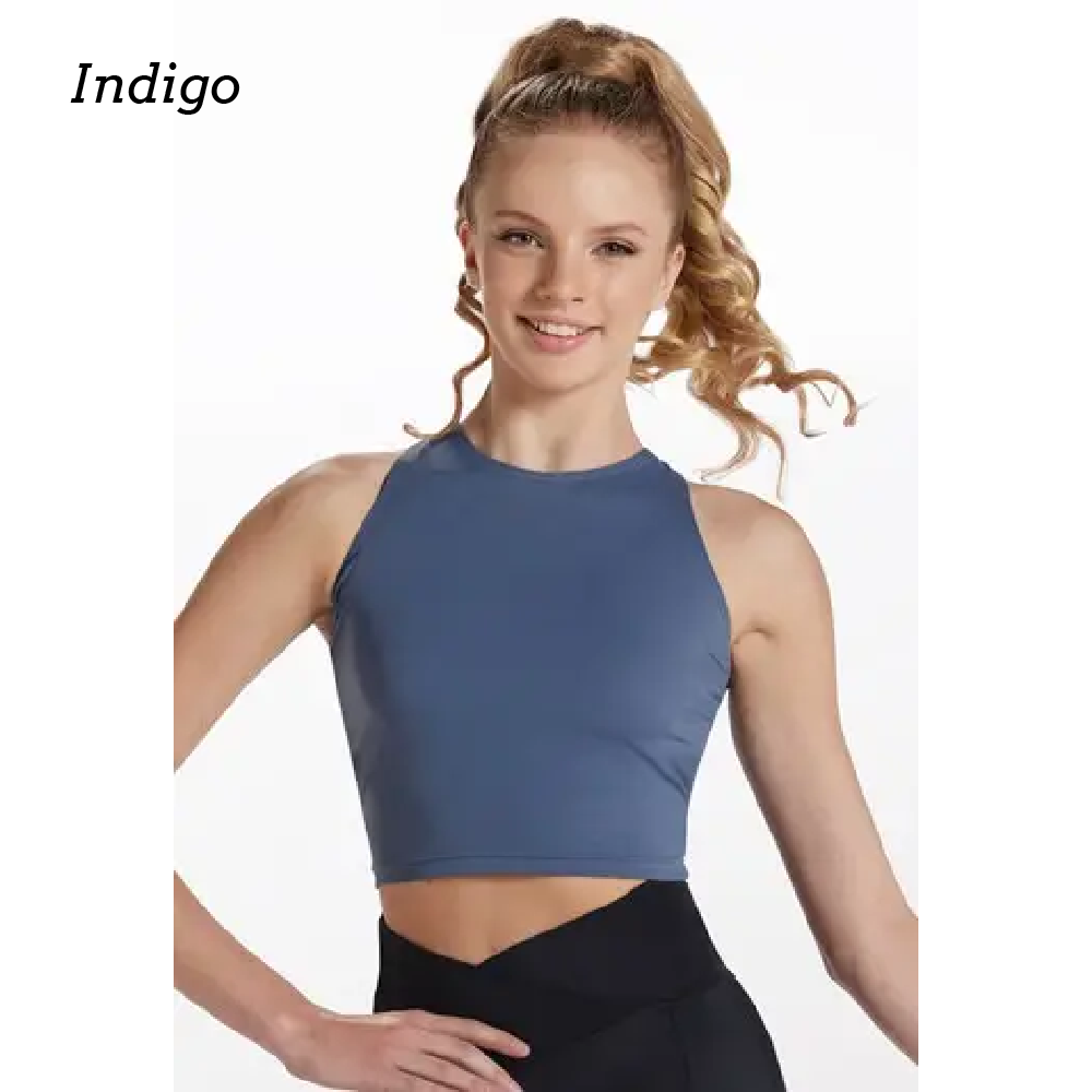 Custom Cropped Racerback Tank