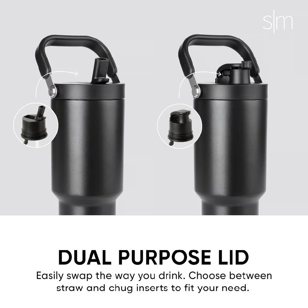 BHTC Pivot Water Bottle Interchangeable Lids