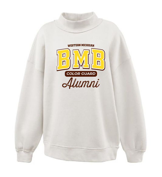 BMB Color Guard & Twirler Alumni Pennant Mockneck