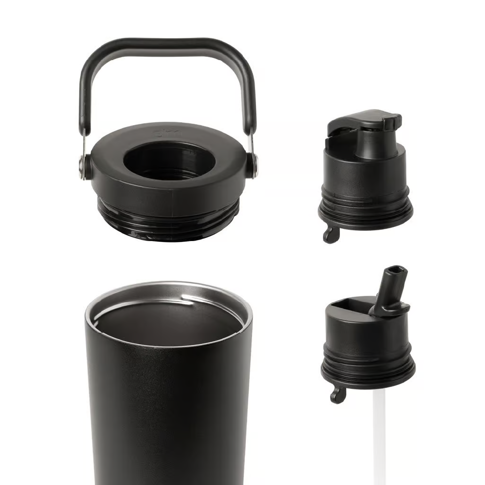 BHTC Pivot Water Bottle Interchangeable Lids