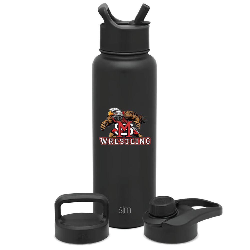 OLSM Wrestling Summit Water Bottle Chug & Straw