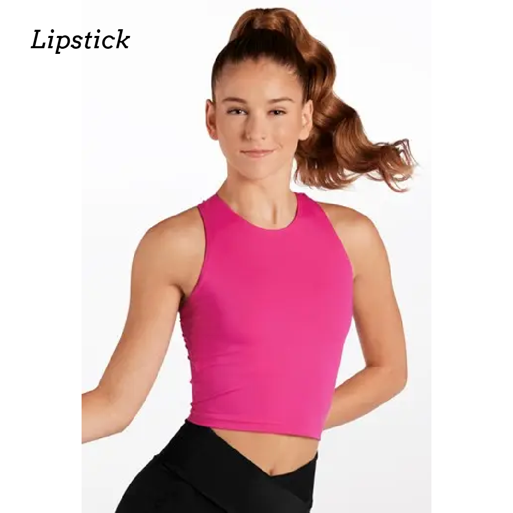 Custom Cropped Racerback Tank