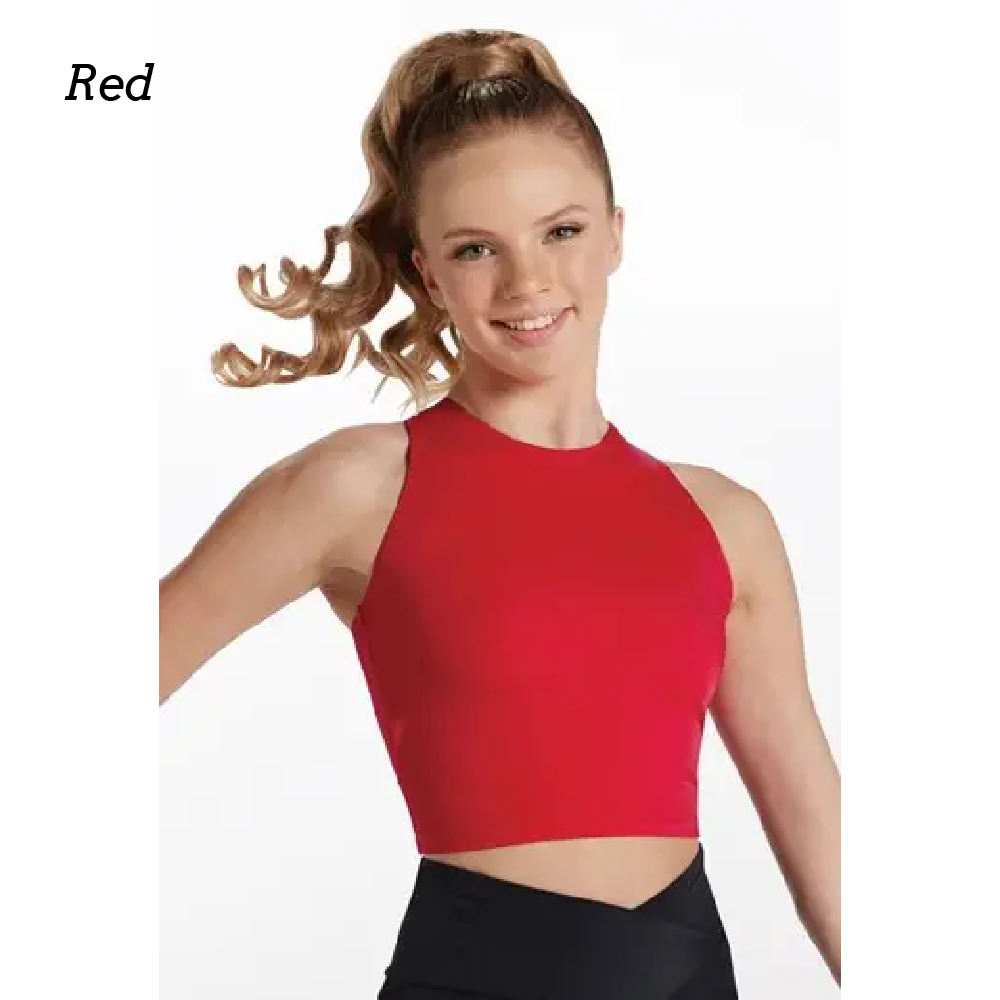 Custom Cropped Racerback Tank