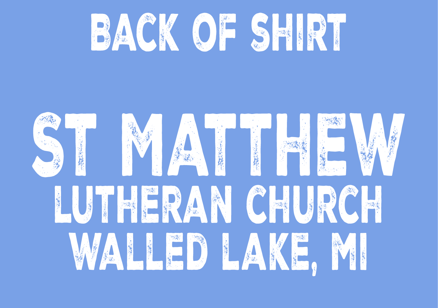 St. Matthew 2025 VBS Shirts