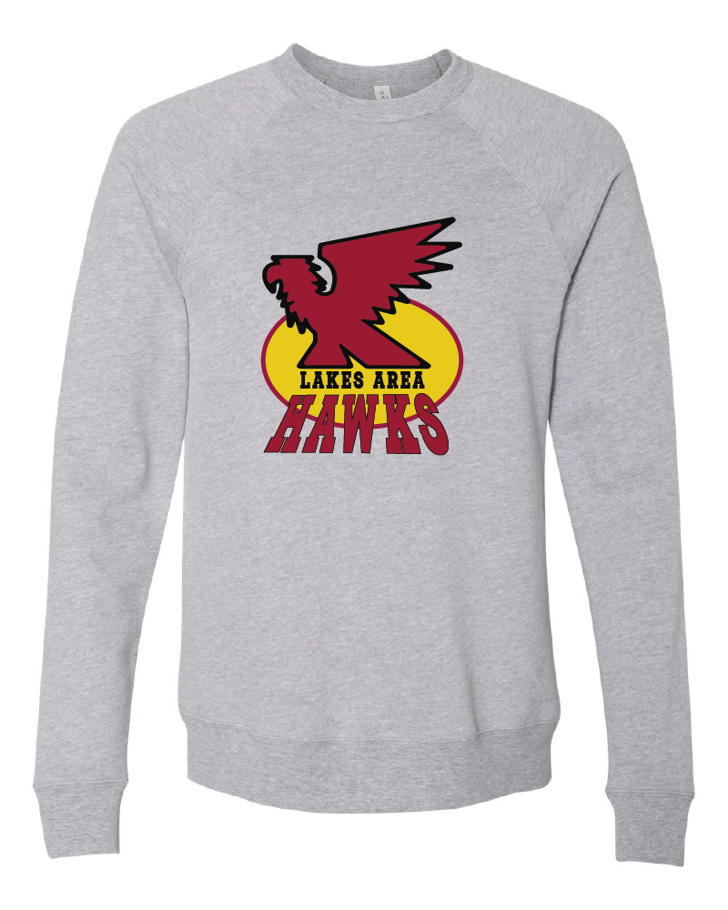 LA Hawks Bella OG Logo Crew 2 Colors