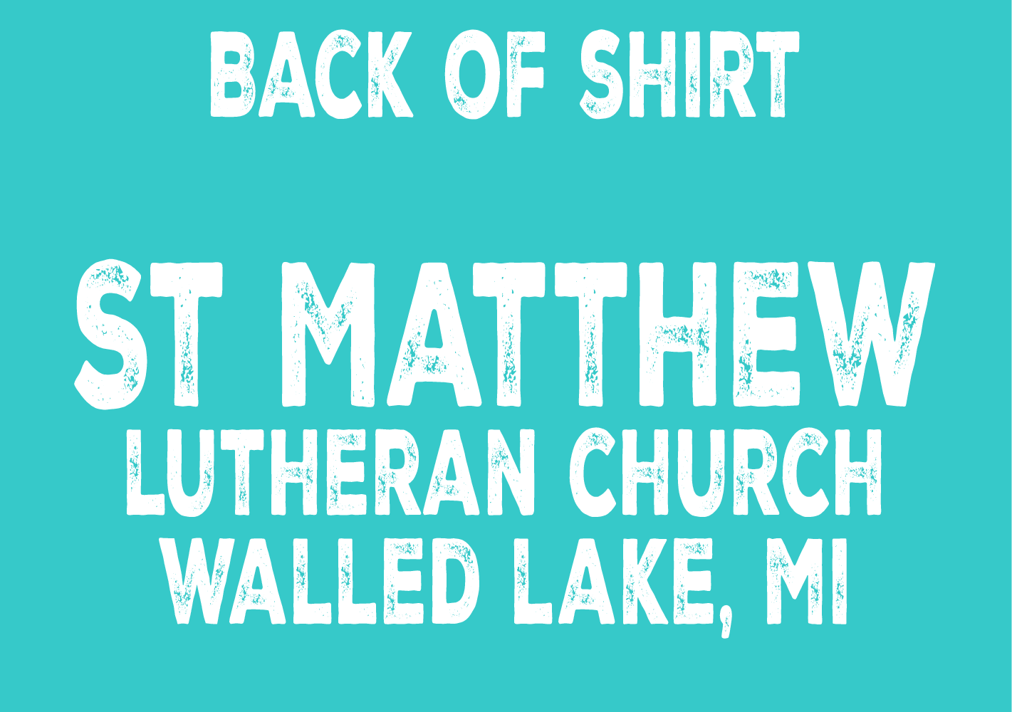 St. Matthew 2025 VBS Shirts