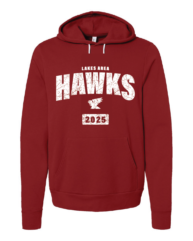 LA Hawks Hoodie Vintage 3 Colors