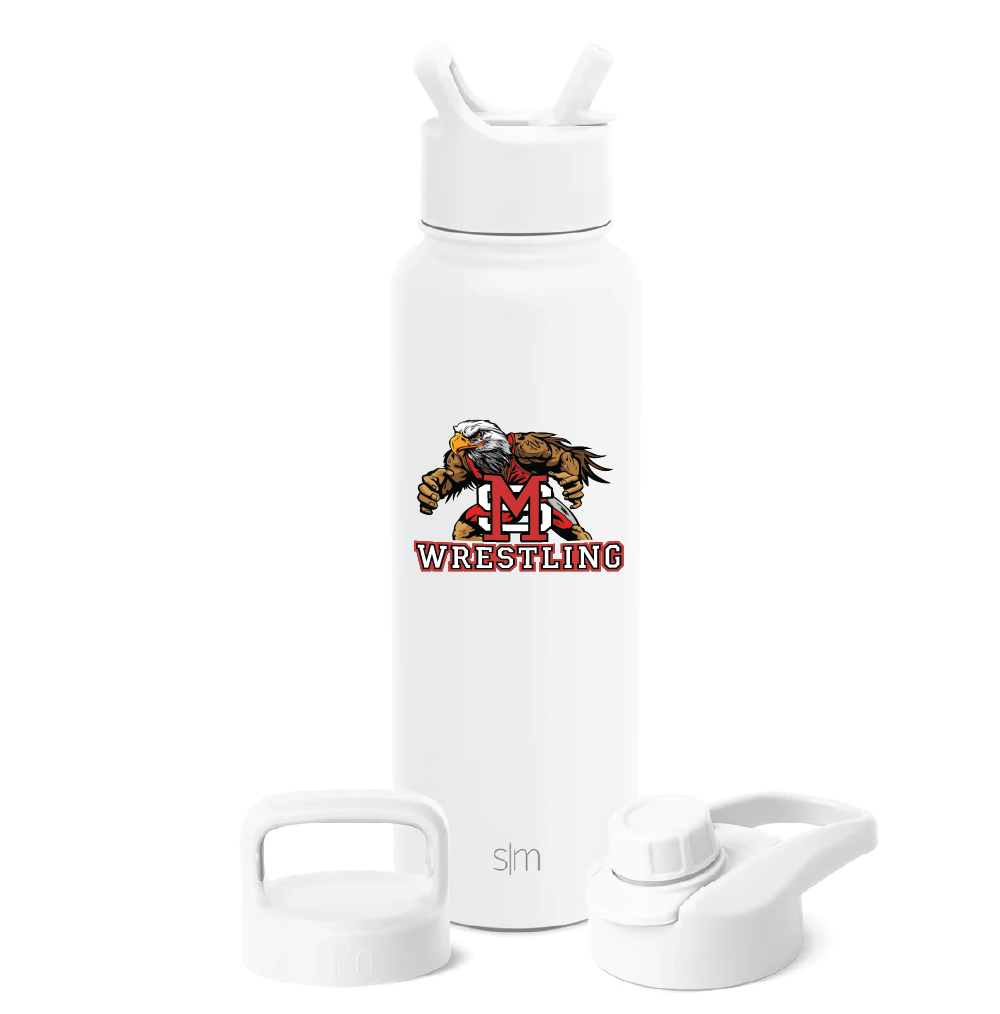 OLSM Wrestling Summit Water Bottle Chug & Straw