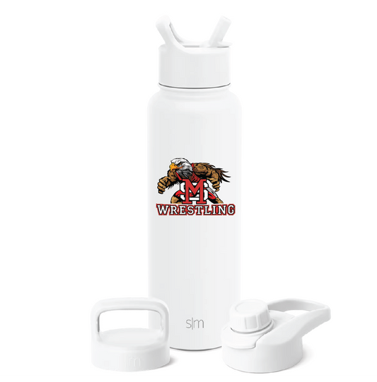 OLSM Wrestling Summit Water Bottle Chug & Straw
