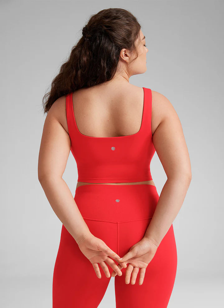 Compression Tank with Built-in Sports Bra