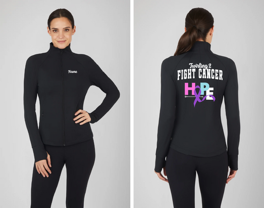 Twirling 2 Fight Cancer Jacket