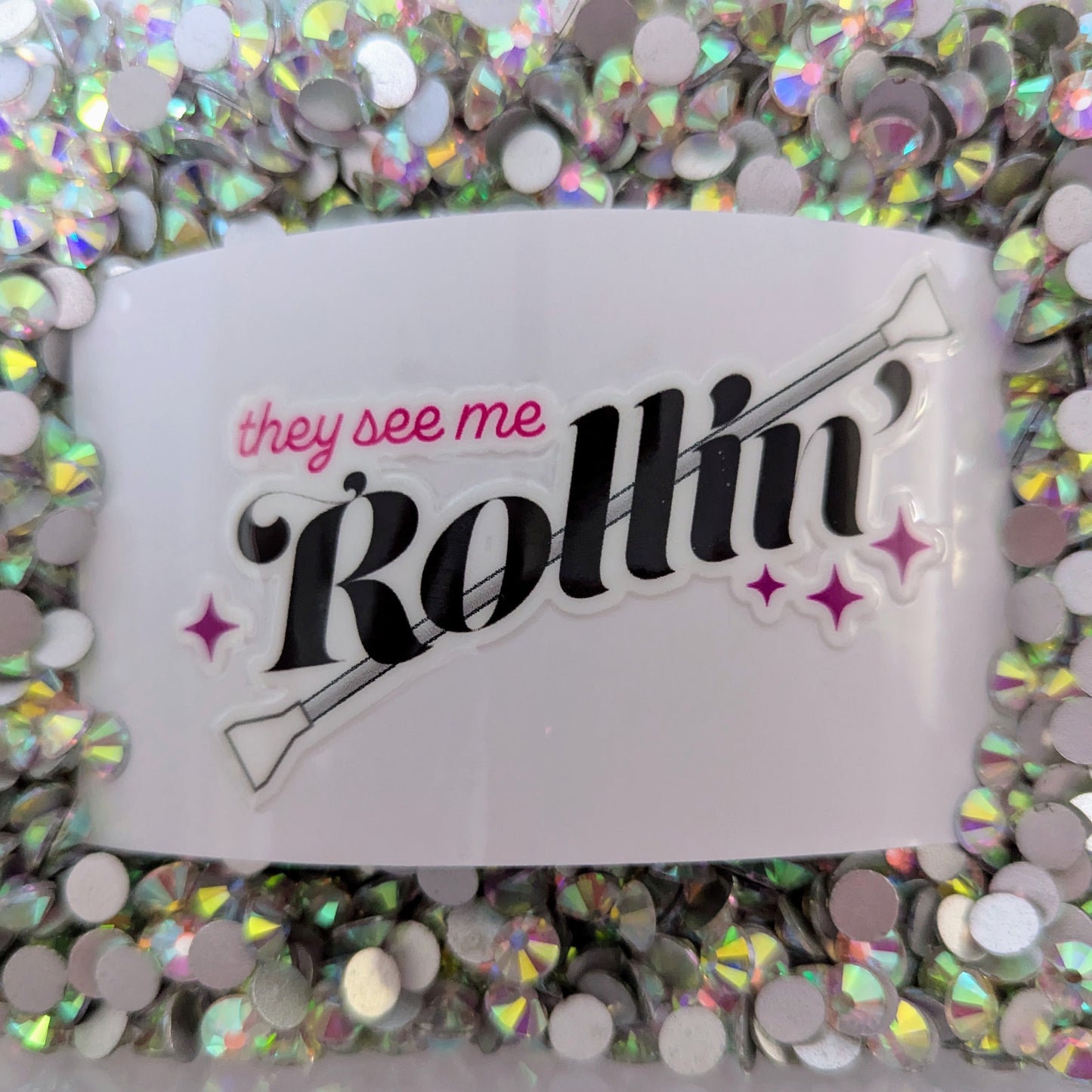 Baton Twirler Decals 4 Pack