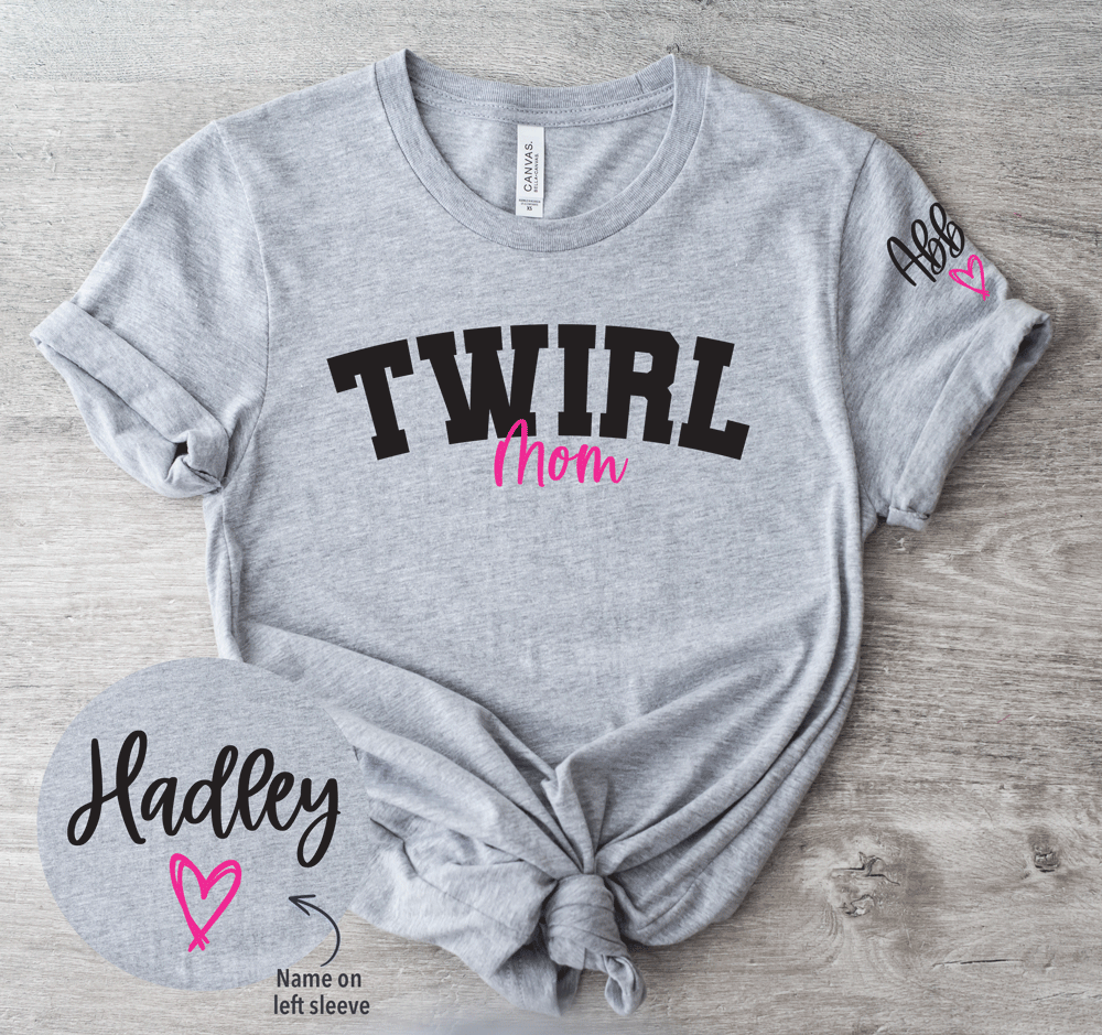 TM Twirl Mom Sleeve Name