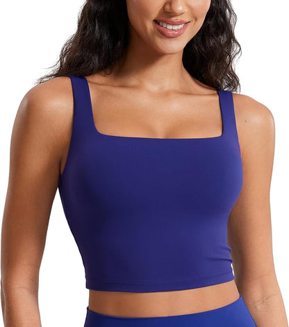 Compression Tank with Built-in Sports Bra