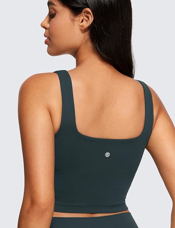Compression Tank with Built-in Sports Bra