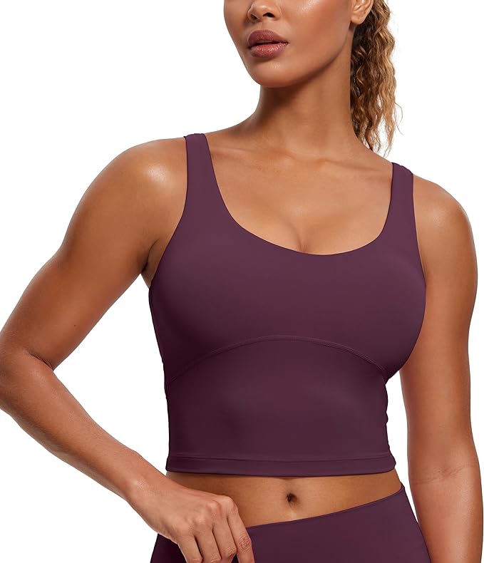 Compression Tank with Built-in Sports Bra