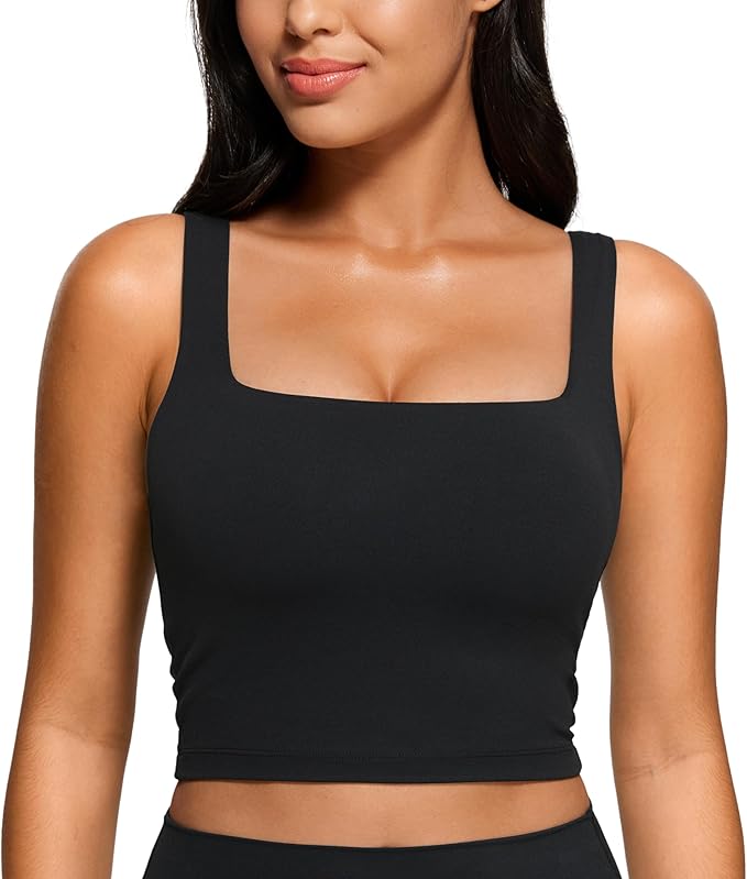 Compression Tank with Built-in Sports Bra