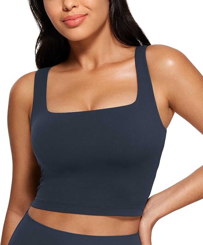 Compression Tank with Built-in Sports Bra