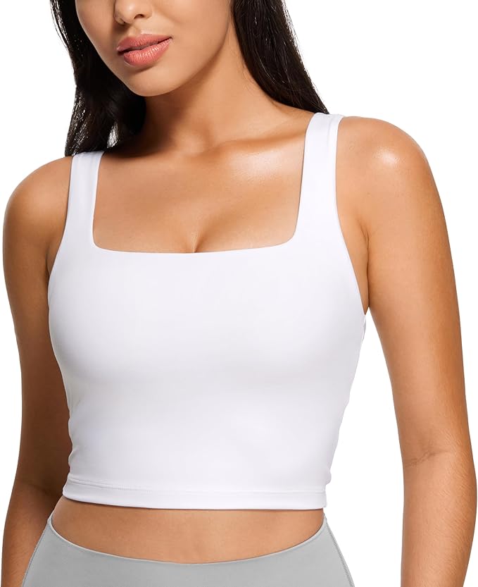 Compression Tank with Built-in Sports Bra