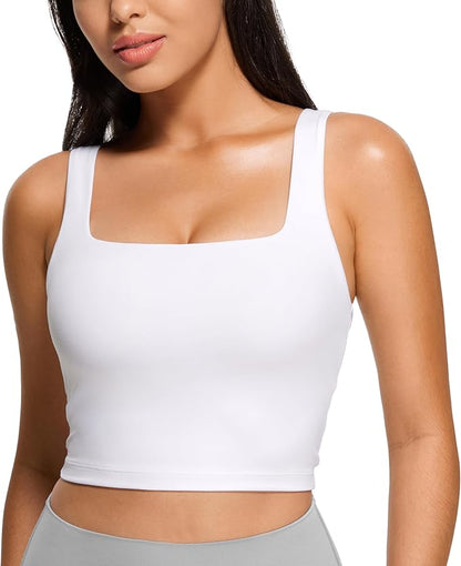 Compression Tank with Built-in Sports Bra