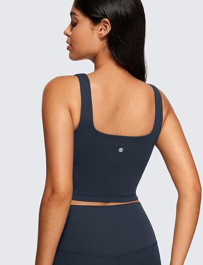 Compression Tank with Built-in Sports Bra