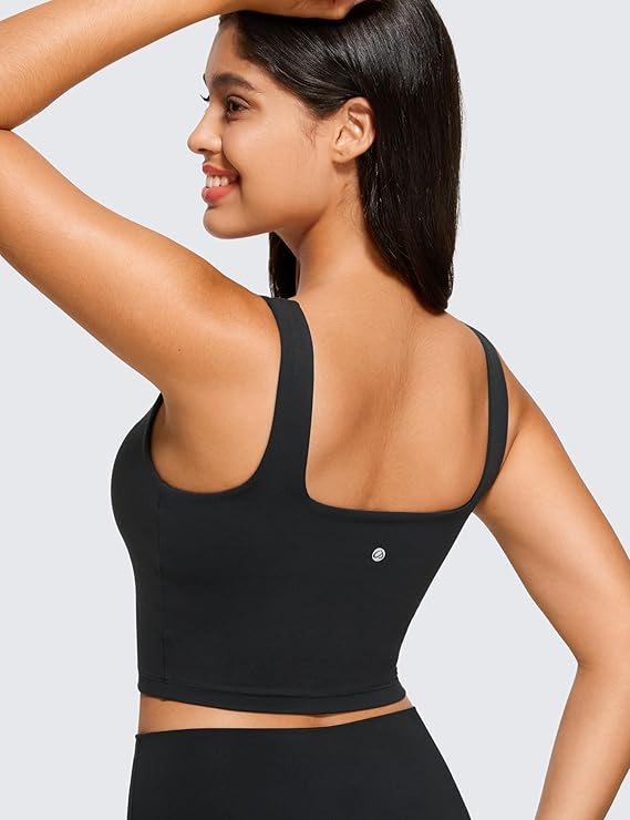 Compression Tank with Built-in Sports Bra