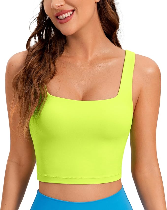 Compression Tank with Built-in Sports Bra