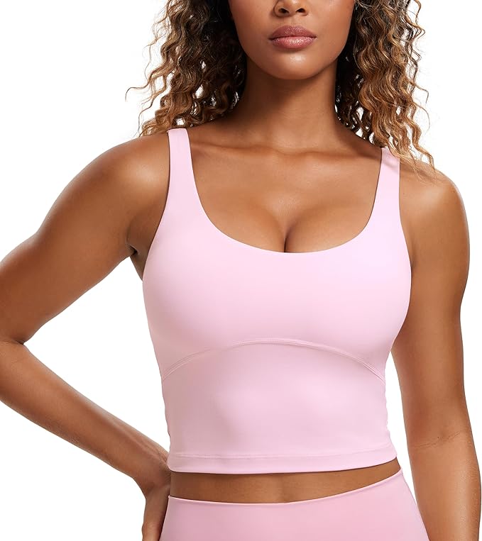 Compression Tank with Built-in Sports Bra