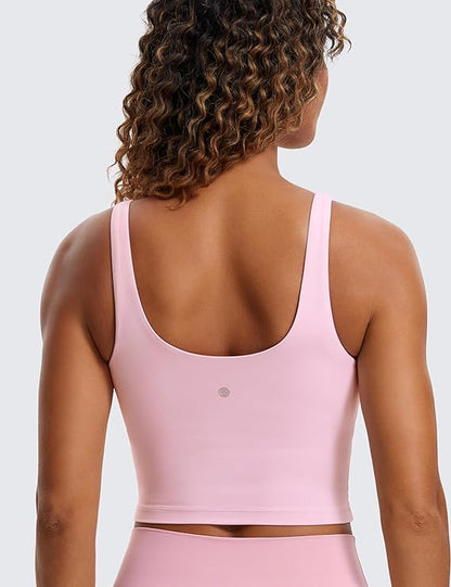 Compression Tank with Built-in Sports Bra