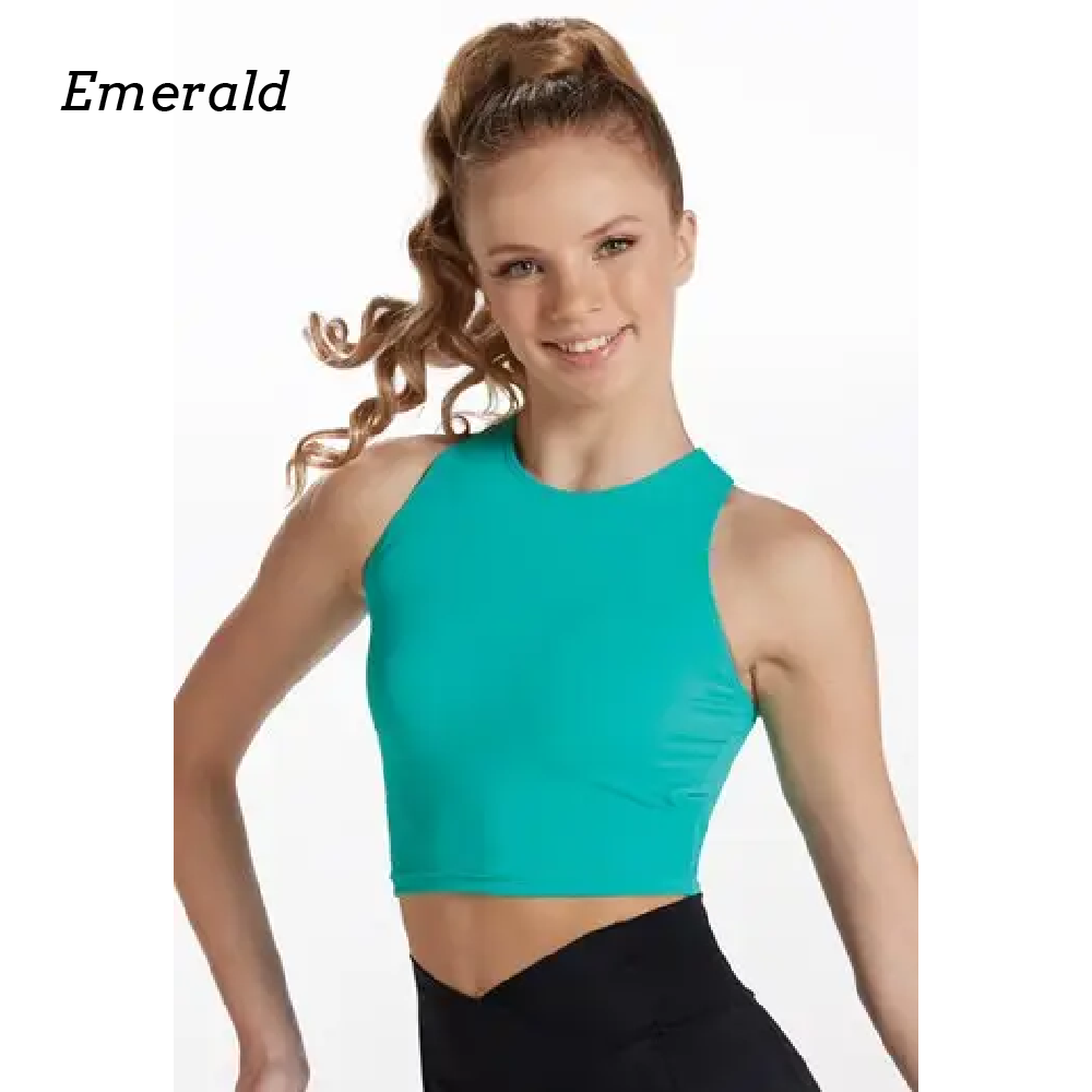 Custom Cropped Racerback Tank