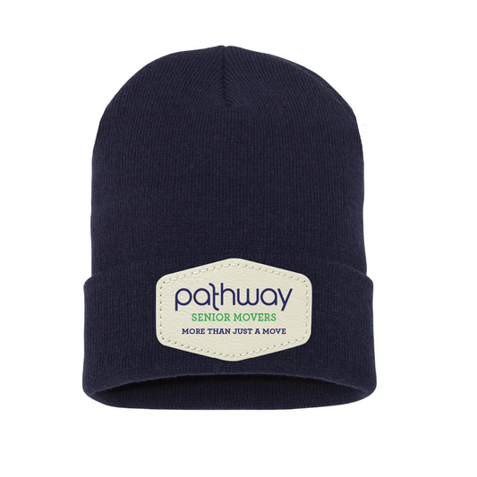 Pathway Beanie with Leatherette Patch