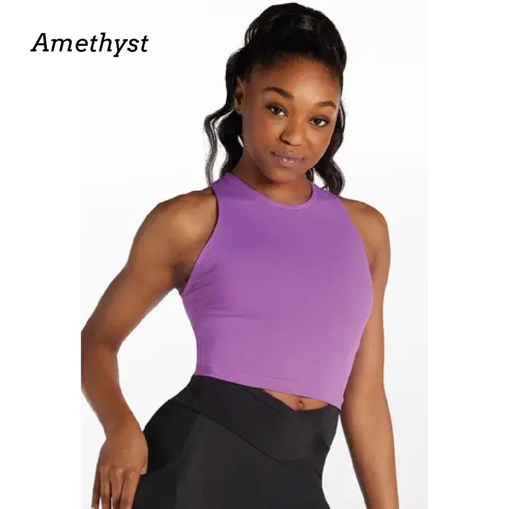 Custom Cropped Racerback Tank