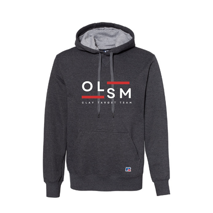 OLSM Athletic Unisex Cotton Rich Fleece Hooded Sweatshirt 3 Colors