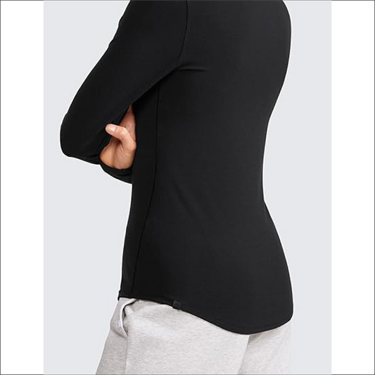 BHTC Crz Yoga Long Sleeve Stretch Shirt