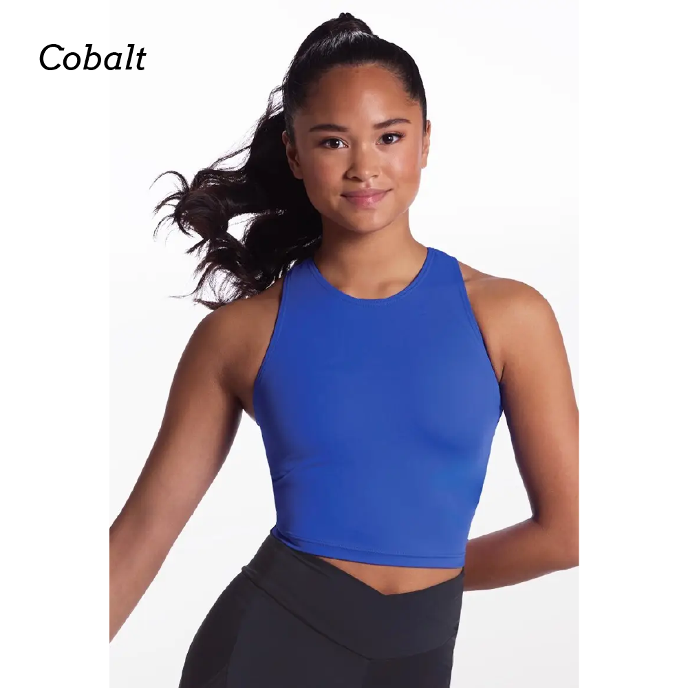 Custom Cropped Racerback Tank