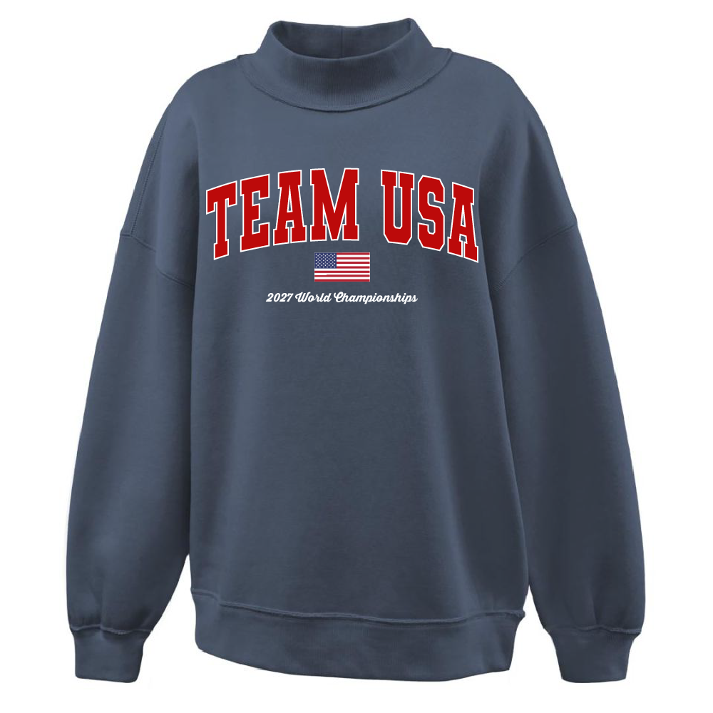 TEAM USA Mockneck Sweatshirt PREORDER