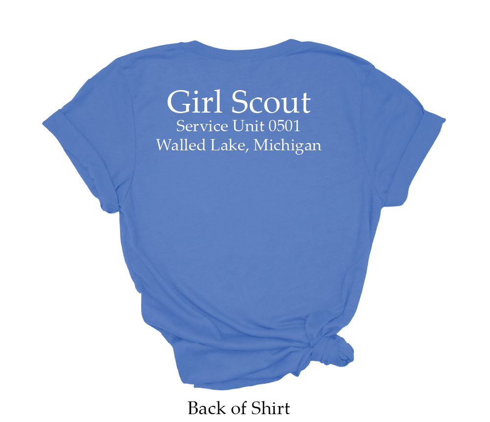 "Oh the Places You'll Go" Girl Scout 2024 Shirt