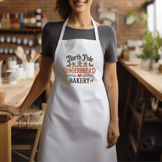 Apron "North Pole Gingerbread Bakery"