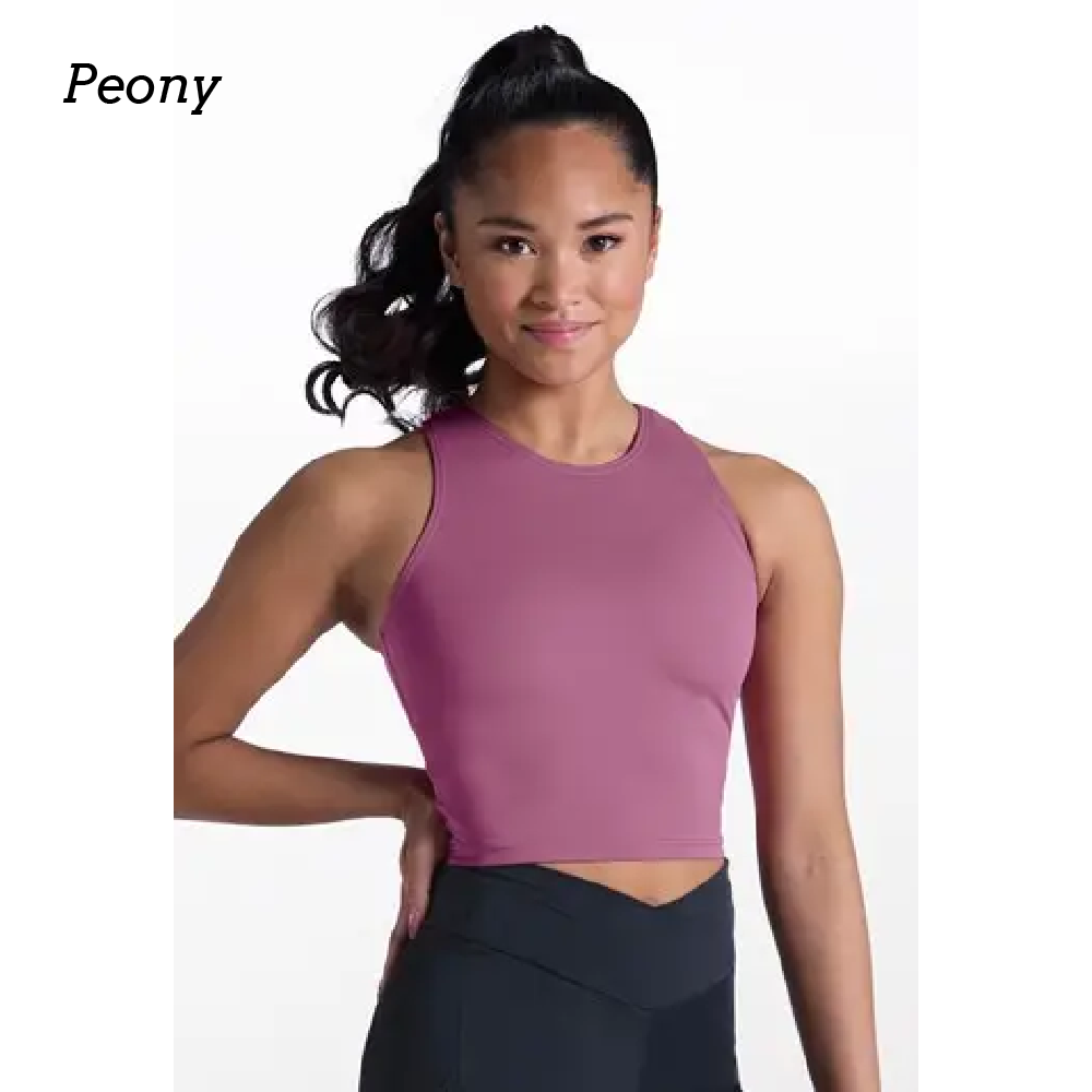 Custom Cropped Racerback Tank