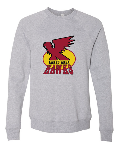LA Hawks Bella OG Logo Crew 2 Colors