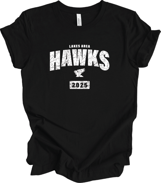 LA Hawks T-Shirt Vintage HAWKS design 3 Colors