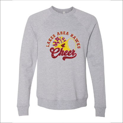 LA Hawks Cheer Faux Sequins Bella Crew 2 Colors