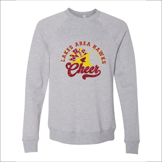 LA Hawks Cheer Faux Sequins Bella Crew 2 Colors