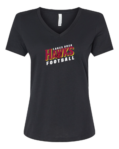 LA Hawks T-Shirt V-Neck HAWKS Design 3 Colors