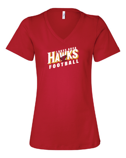 LA Hawks T-Shirt V-Neck HAWKS Design 3 Colors