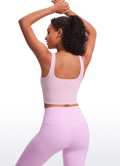 Compression Tank with Built-in Sports Bra