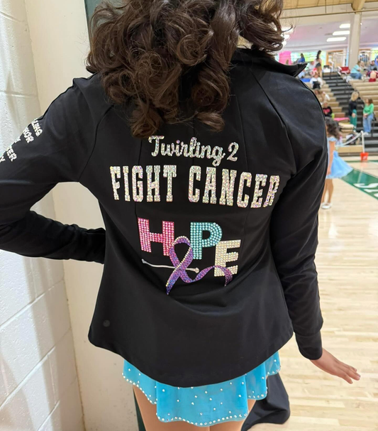 Twirling 2 Fight Cancer Jacket